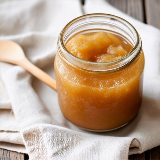 Homemade snacks on a wooden surface