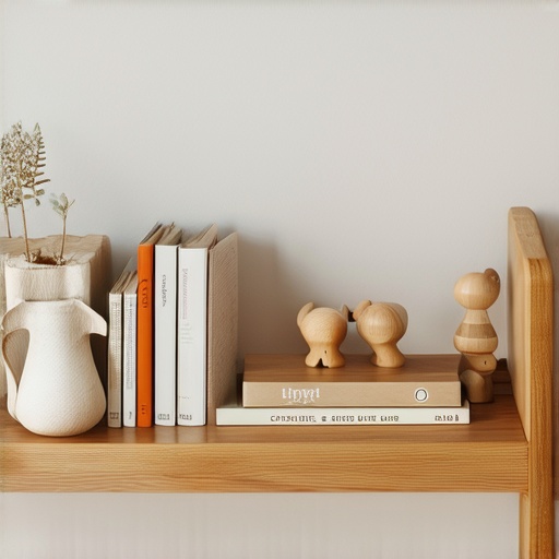 Toddler painting at a messy kitchen table with nature items scattered around