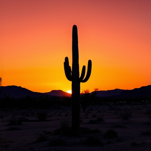 Toddler looking out a car window at desert landscape
