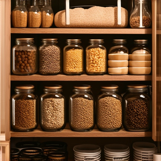 Grocery haul with organic products on a kitchen counter